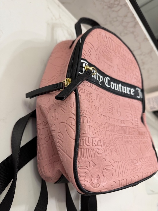 JUICY COUTURE SMALL PINK BACKPACK main image 12